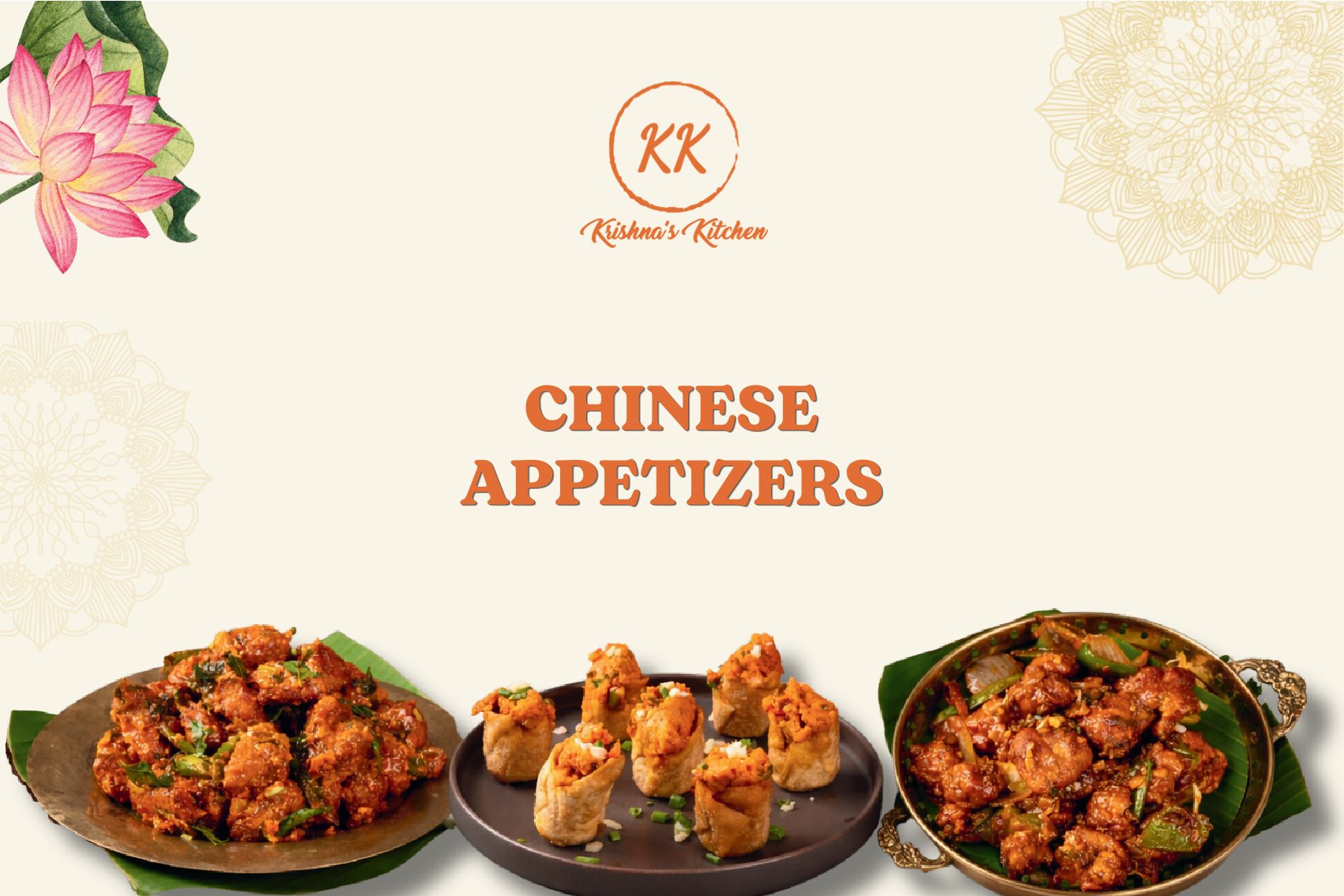 Krishna's Kitchen Menu 1