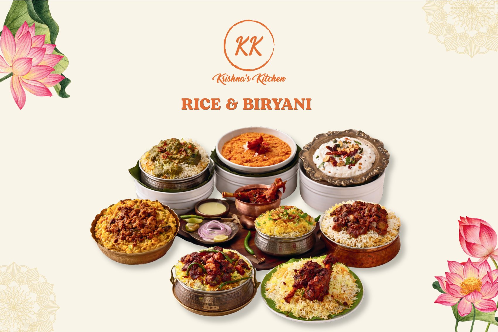 Krishna's Kitchen Menu 1