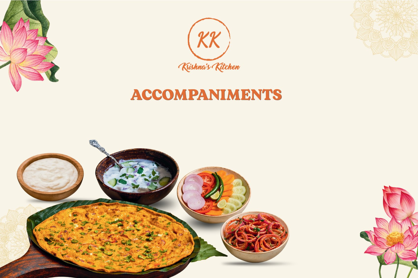 Krishna's Kitchen Menu 1
