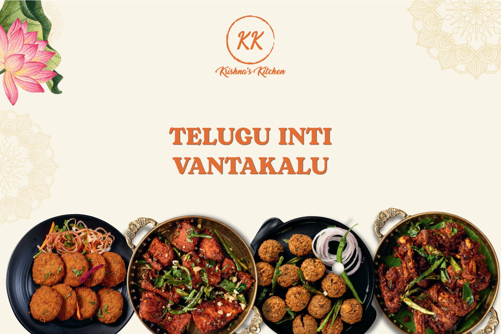 Krishna's Kitchen Menu 1