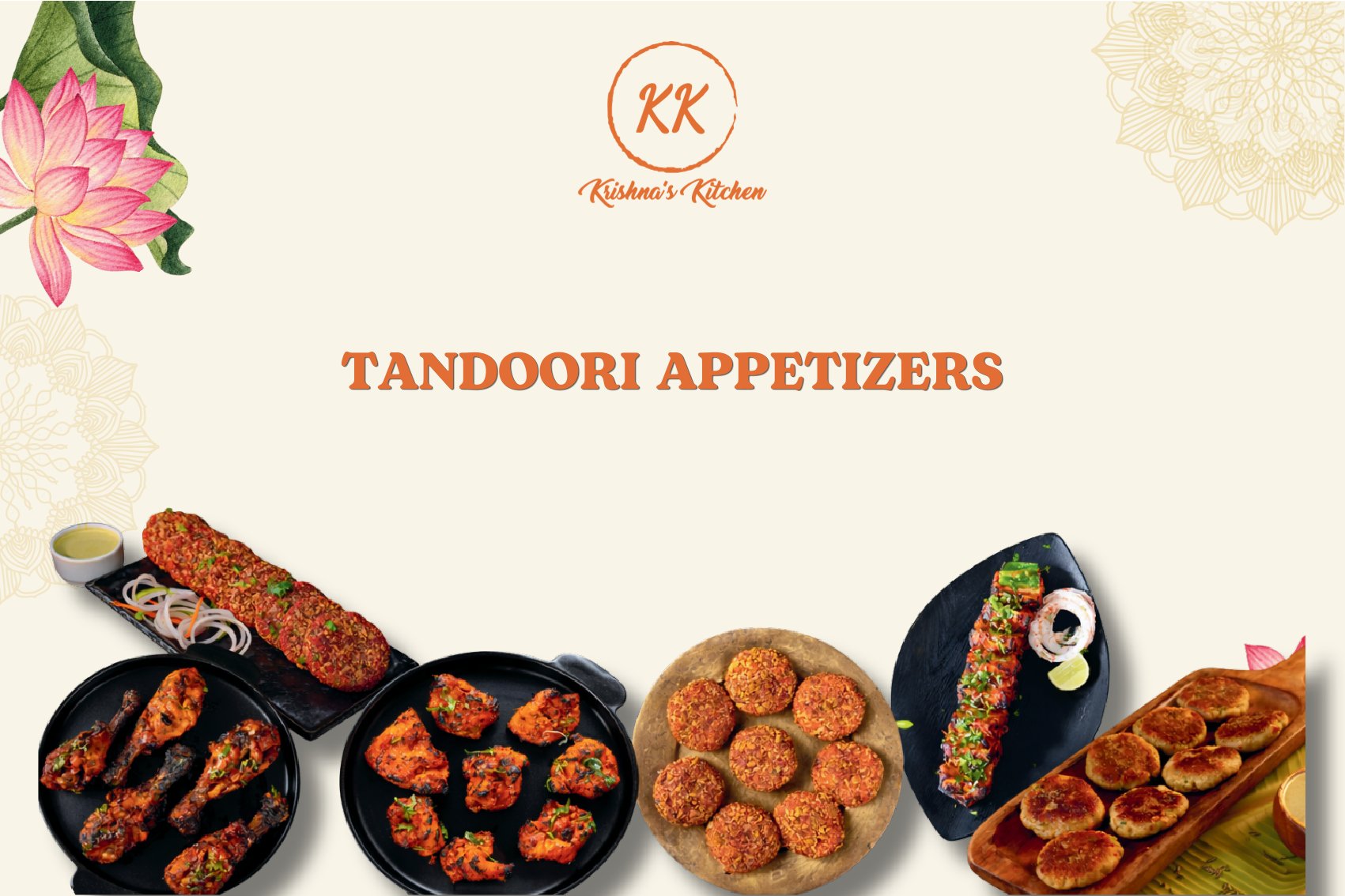Krishna's Kitchen Menu 1